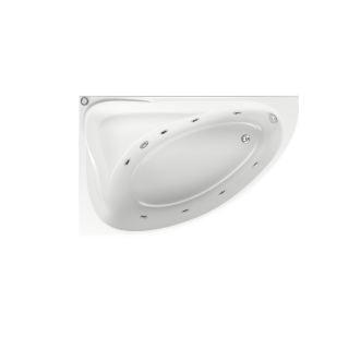 Ванна акриловая Bas Милан 170x110 правая